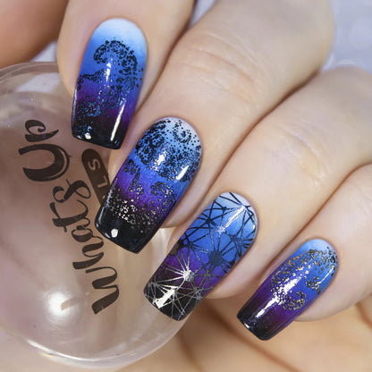 Whats Up - Totally Spaced Out Stamping Plate