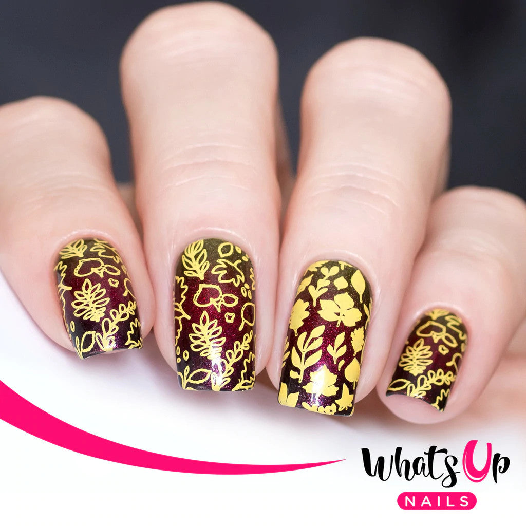 Whats Up - The Whole Nine Gourds Stamping Plate