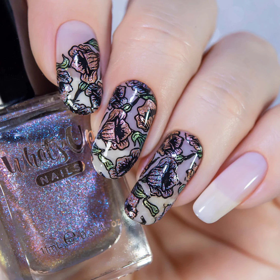 Whats Up - A Flower a Day Stamping Plate