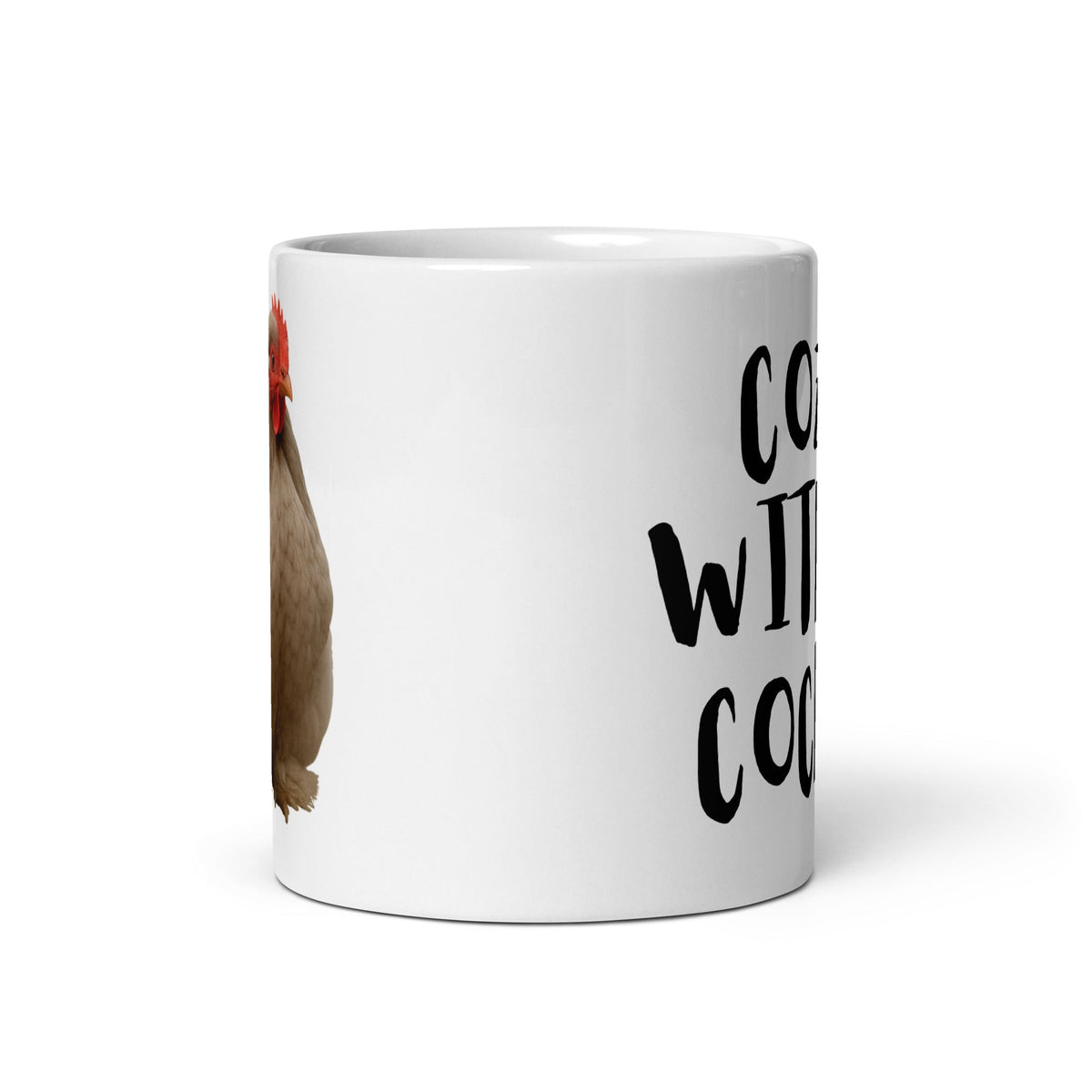 Cochin White glossy mug
