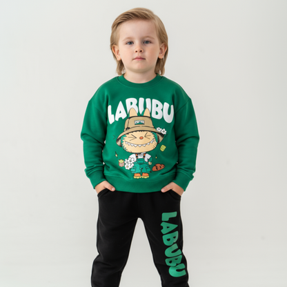 LA-BU-BU Boys Joggers Set