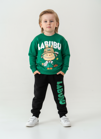 LA-BU-BU Boys Joggers Set