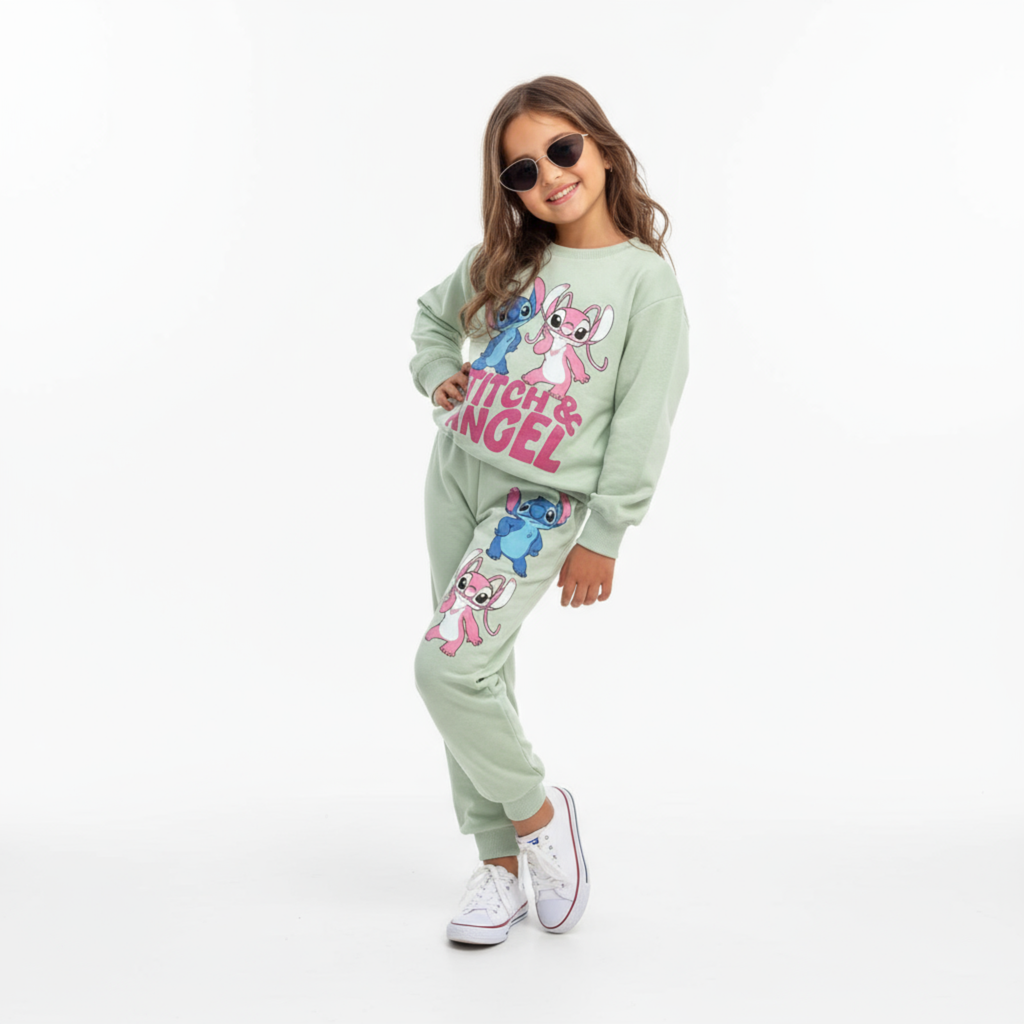 Angel Couple Girls Casual Set