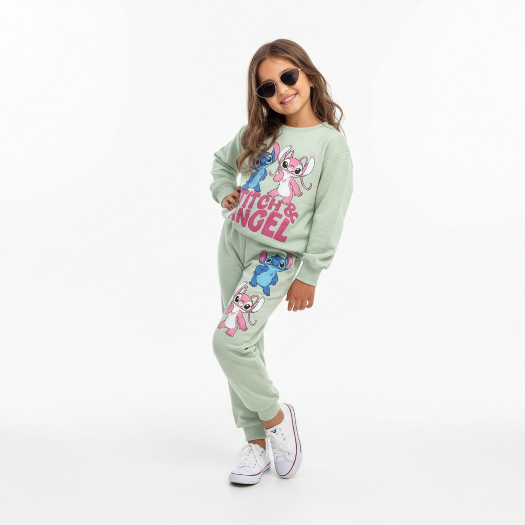 Angel Couple Girls Casual Set