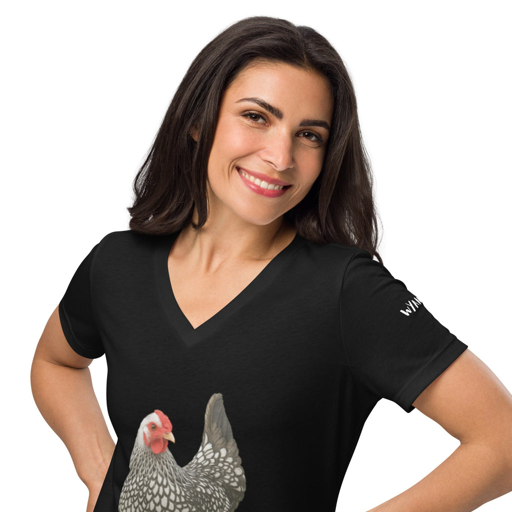 Wyandotte Women’s relaxed v-neck t-shirt