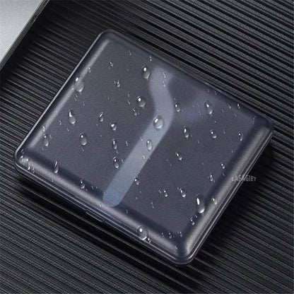 Waterproof Transparent Cigarette Case for Men