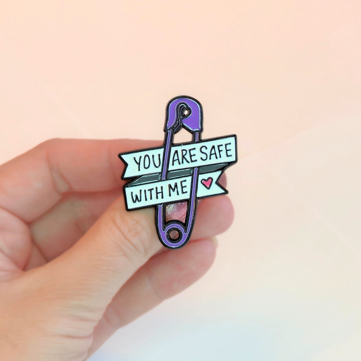 You Are Safe With Me | Collectible Pin - Products Added