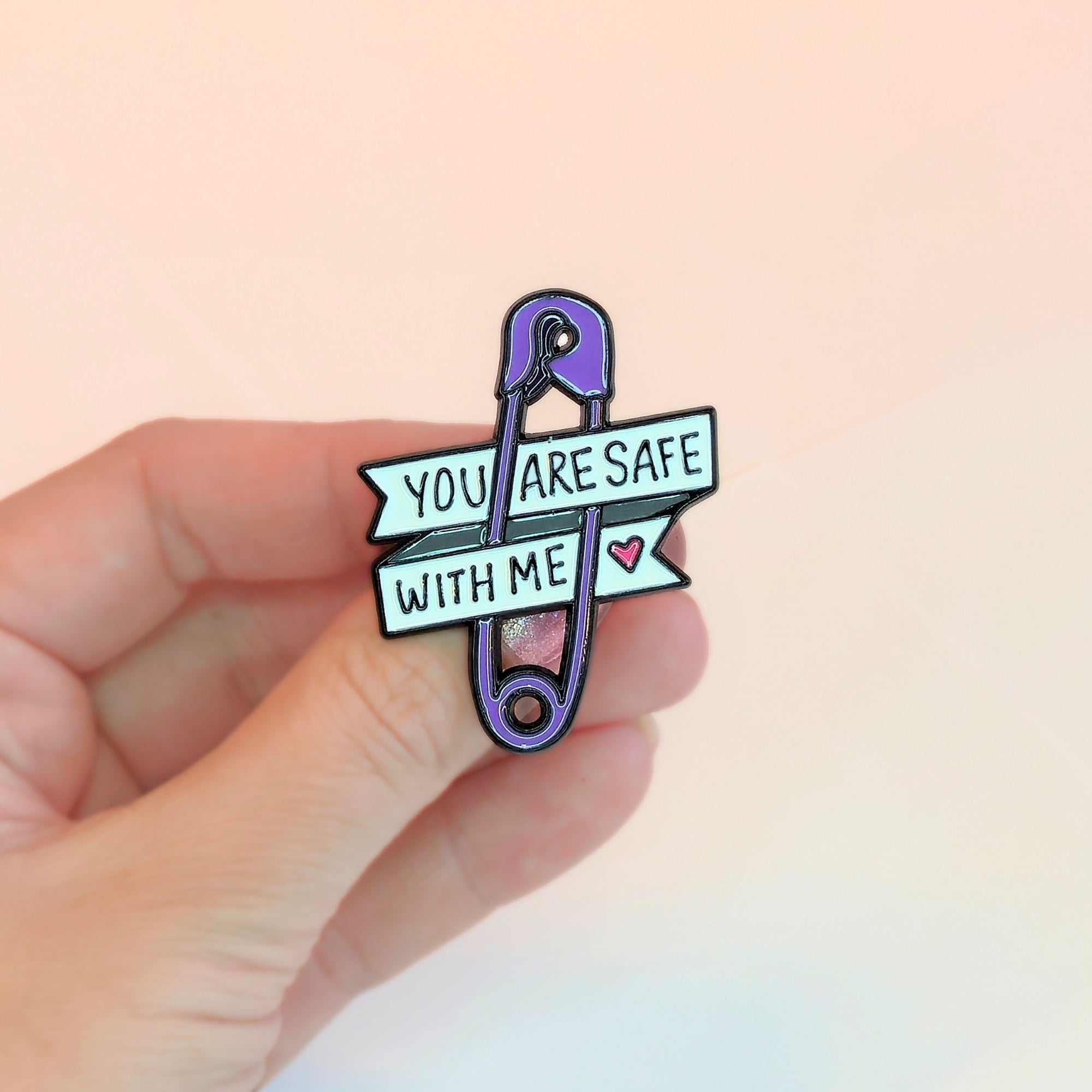 You Are Safe With Me | Collectible Pin - Products Added
