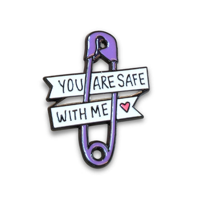 You Are Safe With Me | Collectible Pin - Products Added