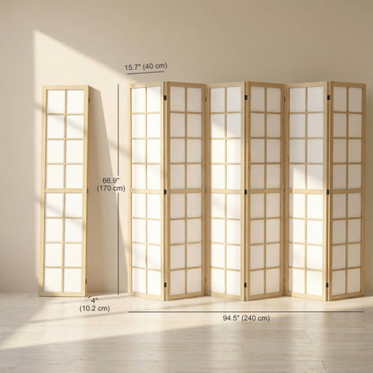 3 Panel Room Divider, 5.6 ft Folding Wall Divider Room Partition for Home Office, Bedroom, Black